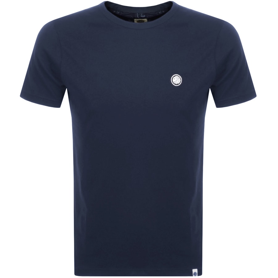Alternative Image for ProductPretty Green Crew Neck T Shirt Navy1